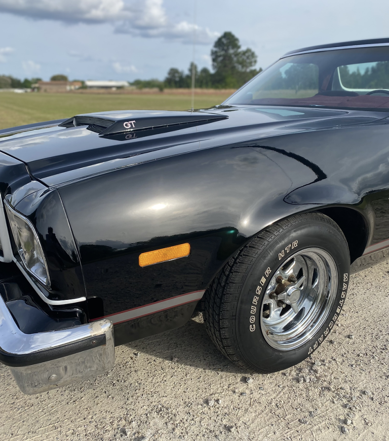 Ford Ranchero polished and paint corrected to remove scratches