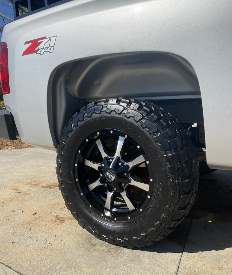 Chevrolet Silverado detailed after hunting season