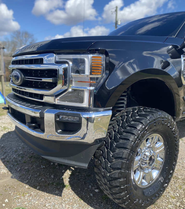 Ford truck detailed and polished